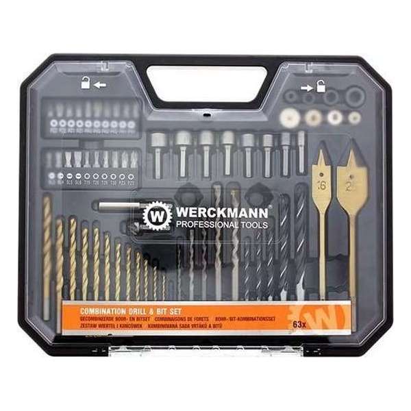Werckmann Boren en Bitset 63 delig Werckmann Boren en Bitset 63 delig