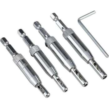 Westfalia Deurscharnierboorset, 5 stuks