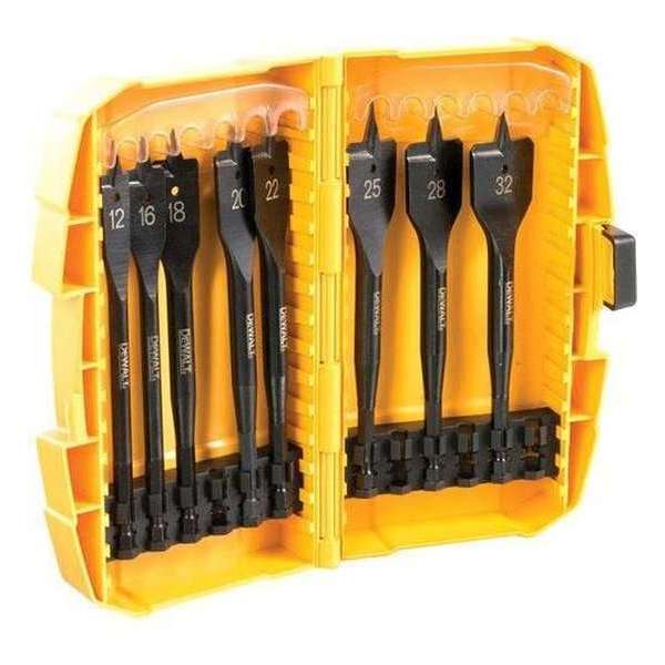 DeWalt DT7943B 8 delige speedboren set in cassette DeWalt DT7943B 8 delige speedboren set in cassette