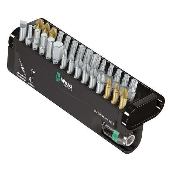 Wera 5056440001 30-delige Bit-Check Universal Bitset Wera 5056440001 30-delige Bit-Check Universal Bitset