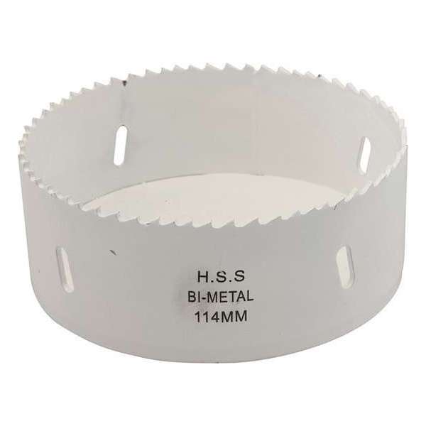 Silverline Bimetalen Gatenzaag - Ø 114 mm. - Aluminium, brons, koper, PVC, acryl en hout Silverline Bimetalen Gatenzaag - Ø 114 mm. - Aluminium, brons, koper, PVC, acryl en hout