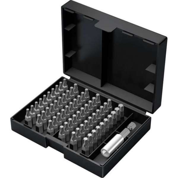 Wera 5057909001 61-delige Bit-Safe Universal Bitset in cassette - Torx Wera 5057909001 61-delige Bit-Safe Universal Bitset in cassette - Torx