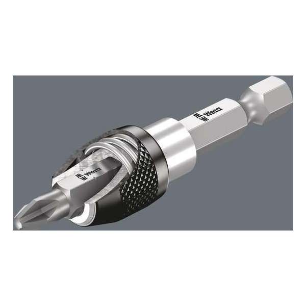 Wera 1/4" bithouder 1/4" L52 895/4/1K Snelspan, magnetisch Wera 1/4" bithouder 1/4" L52 895/4/1K Snelspan, magnetisch
