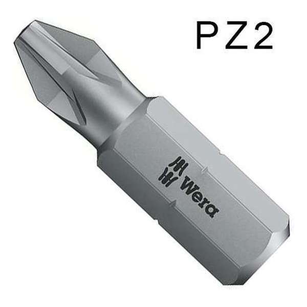 Kruiskop PZ2 bit van Wera 4013288014665 Kruiskop PZ2 bit van Wera 4013288014665