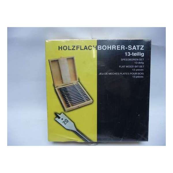 UBC hout speedboren set 13 delig UBC hout speedboren set 13 delig