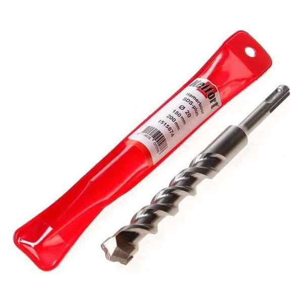 Hamerboor SDS-plus diameter 20 x 200/150mm Hamerboor SDS-plus diameter 20 x 200/150mm