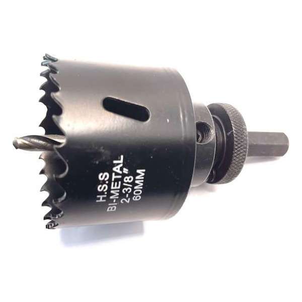 Dozenboor 60mm – Zeskant adapter - Kroonboor - Doosboor - Boren - Gatenboor - Gatenzaag - Centreerboor - Steen Dozenboor 60mm – Zeskant adapter - Kroonboor - Doosboor - Boren - Gatenboor - Gatenzaag - Centreerboor - Steen