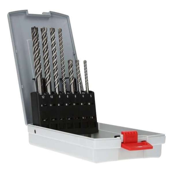 Bosch 2607017502 7-delige hamerboorset SDS plus-7X - 5-12mm Bosch 2607017502 7-delige hamerboorset SDS plus-7X - 5-12mm