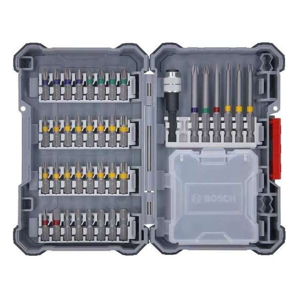 Bosch Professional 40-Delige Boor- en Schroevendraaierbitset (Pick and Click, Extra Harde Schroefbits, met Universeelhouder) Bosch Professional 40-Delige Boor- en Schroevendraaierbitset (Pick and Click, Extra Harde Schroefbits, met Universeelhouder)