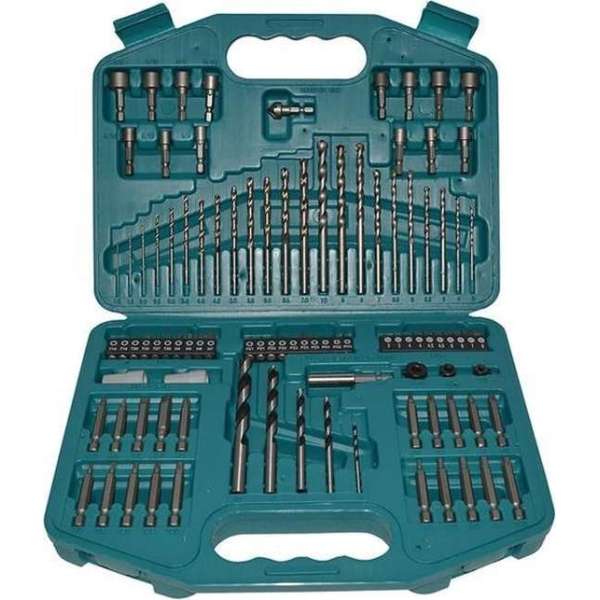 Makita P-30835 Boor-/schroefbitset 99-delig In koffer Makita P-30835 Boor-/schroefbitset 99-delig In koffer