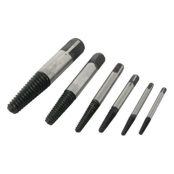 Silverline 969752 6-delige Schroefverwijderaarset - 3-25mm Silverline 969752 6-delige Schroefverwijderaarset - 3-25mm