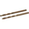Silverline Metaalboor HSS-E - Cobalt - DIN388 - 5 mm - 2 Stuks