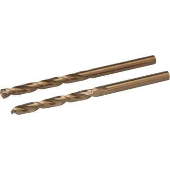 Silverline Metaalboor HSS-E - Cobalt - DIN388 - 5 mm - 2 Stuks