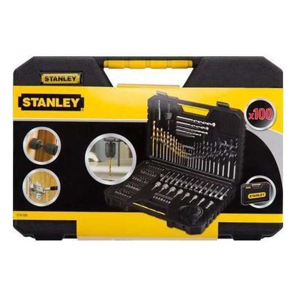 Stanley boren en bitsset 'STA7205-XJ' - 100 stuks Stanley boren en bitsset 'STA7205-XJ' - 100 stuks