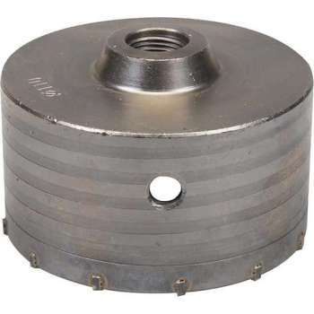 Silverline TCT Kernboor - Gatenboor - Steen / Beton - Ø 110 mm. - Exclusief Kernboordoorn