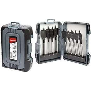 Makita P-80802 Assortiment platte houtboren 9 delig