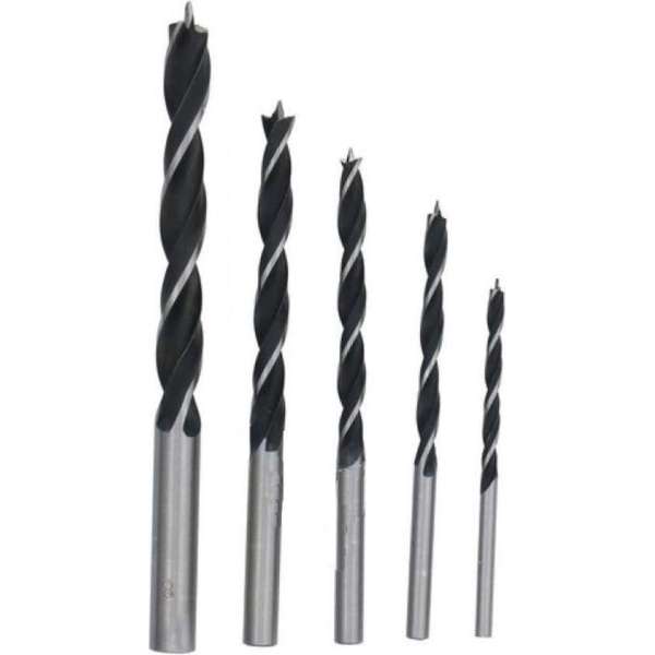 Kinzo Houtborenset 5-delig (3-8mm) Kinzo Houtborenset 5-delig (3-8mm)