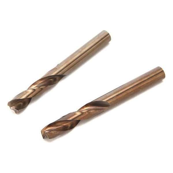 2 Stuks 8 x 80 mm HSS - 5% Cobalt Puntlasboor