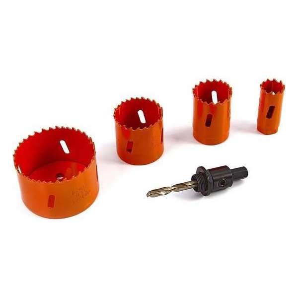 5 Delige Bi-Metaal Gatzagenset 5 Delige Bi-Metaal Gatzagenset
