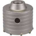 Silverline TCT Kernboor - Gatenboor - Steen / Beton - Ø 76 mm. - Exclusief Kernboordoorn
