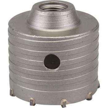 Silverline TCT Kernboor - Gatenboor - Steen / Beton - Ø 76 mm. - Exclusief Kernboordoorn