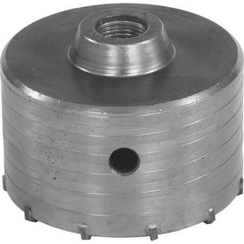 Silverline TCT Kernboor - Gatenboor - Steen / Beton - Ø 110 mm. - Exclusief Kernboordoorn