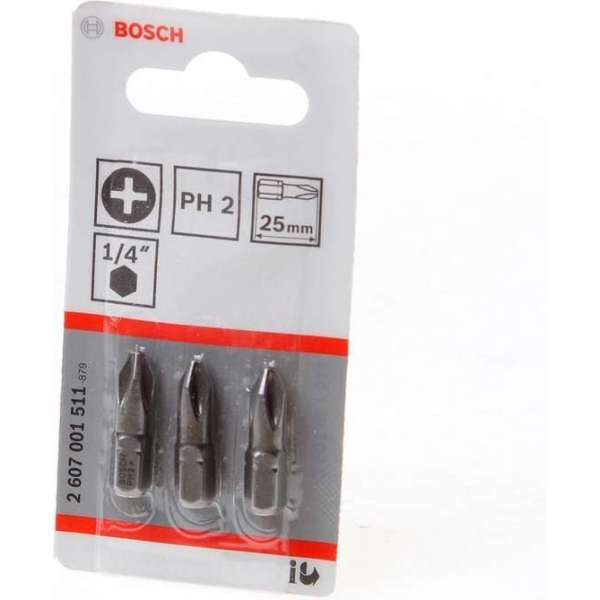 Bosch - Bit extra-hard PH 2, 25 mm Bosch - Bit extra-hard PH 2, 25 mm