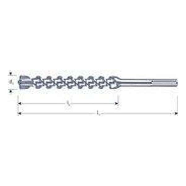 Steenboor, Betonboor, SDS-plus hamerboor 4-snijder 8 mm x 100/50 mm-werklengte premium Steenboor, Betonboor, SDS-plus hamerboor 4-snijder 8 mm x 100/50 mm-werklengte premium