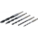 BGS Houtboren set | 4 - 10 mm | Zeskantaandrijving | 5-delig