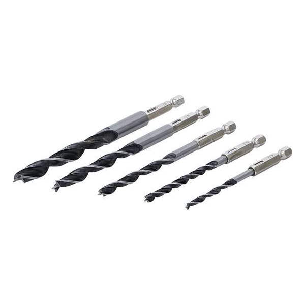 BGS Houtboren set | 4 - 10 mm | Zeskantaandrijving | 5-delig BGS Houtboren set | 4 - 10 mm | Zeskantaandrijving | 5-delig