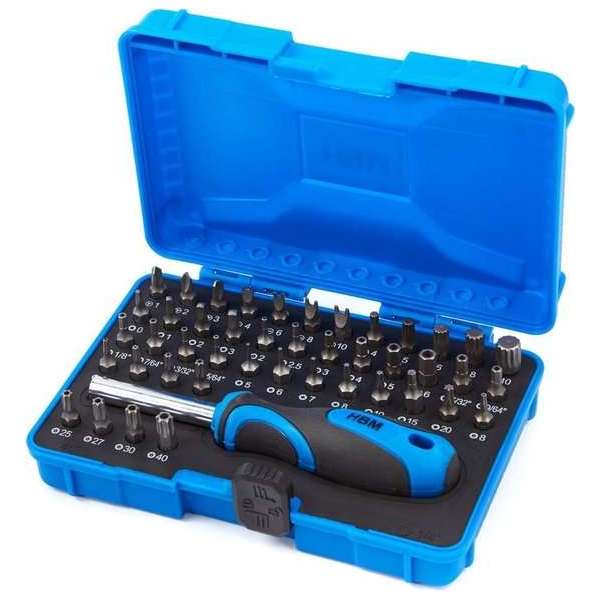 HBM 45 Delige 25 mm Mini Bitset met Bithouder HBM 45 Delige 25 mm Mini Bitset met Bithouder