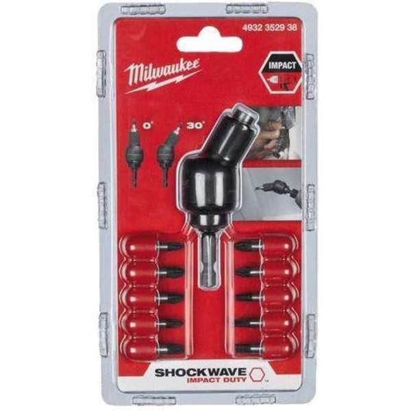 Milwaukee 4932352938 / 4932459781 11 Delige bitset in cassette Milwaukee 4932352938 / 4932459781 11 Delige bitset in cassette