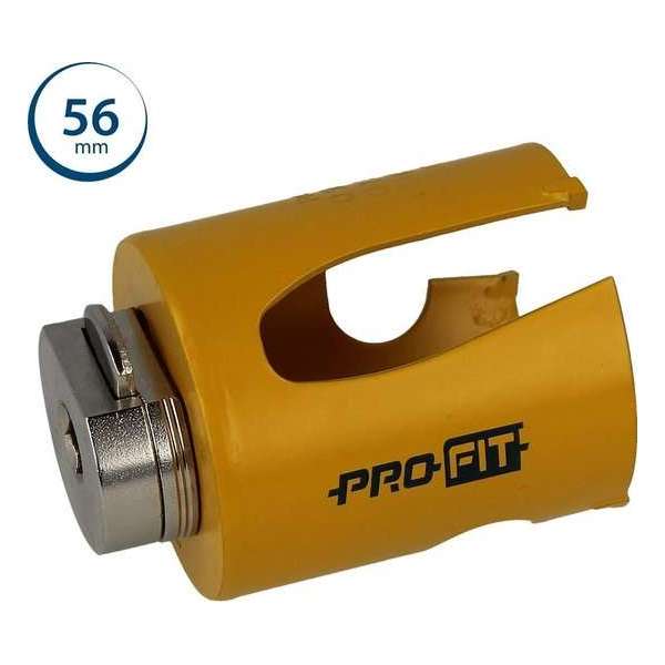 Pro-fit gatenzaag Pro-fit multi purpose 56 mm Pro-fit gatenzaag Pro-fit multi purpose 56 mm