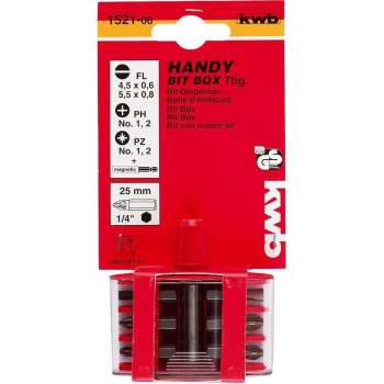 KWB Handy Bit-box Torx - 7-delig