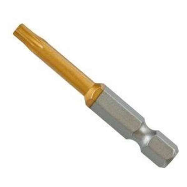 Bit Torx T20, 50mm S2 TIN, 1 op een blister Bit Torx T20, 50mm S2 TIN, 1 op een blister