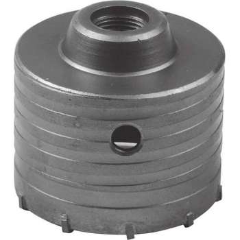 Silverline TCT Kernboor - Gatenboor - Steen / Beton - Ø 80 mm. - Exclusief Kernboordoorn