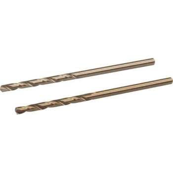 Silverline Metaalboor HSS-E - Cobalt - DIN388 - 2,5 mm - 2 Stuks