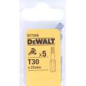 DeWalt DT7258 T30 Torsion schroefbits - 25mm (5st)