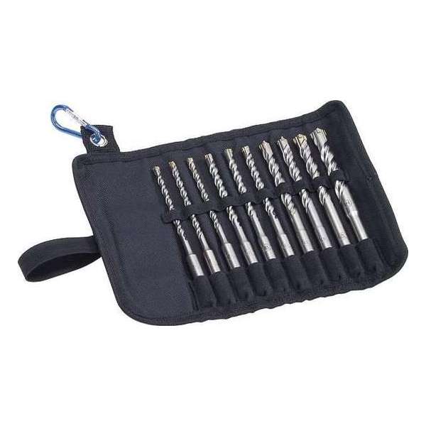 Westfalia Hardmetalen hamerboren SDS plus - set, 10-delig Westfalia Hardmetalen hamerboren SDS plus - set, 10-delig