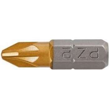 Graphite Bit Pz2, 25mm, S2 Tin, 2 Op Een Blister