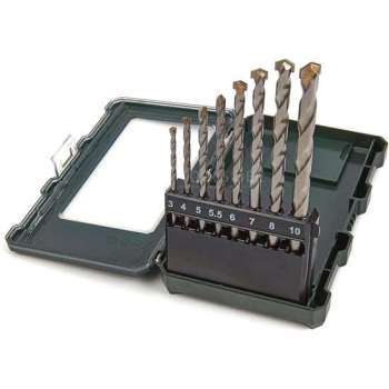 Metabo  8 Delige Steenborenset in cassette 3 - 10 mm
