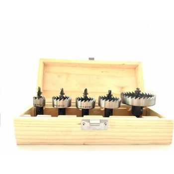 Gatenzaagset 5-delige – HSS-hole saws 18mm, 30mm, 32mm, 35mm en 55mm – 5 stuks gatenzaag set voor metalen