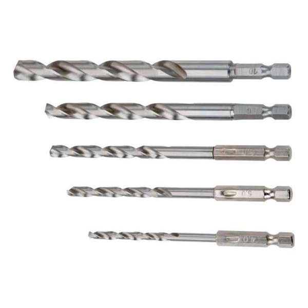Metaalborenset 4-10mm Zeskant Graphite 57H750 Metaalborenset 4-10mm Zeskant Graphite 57H750