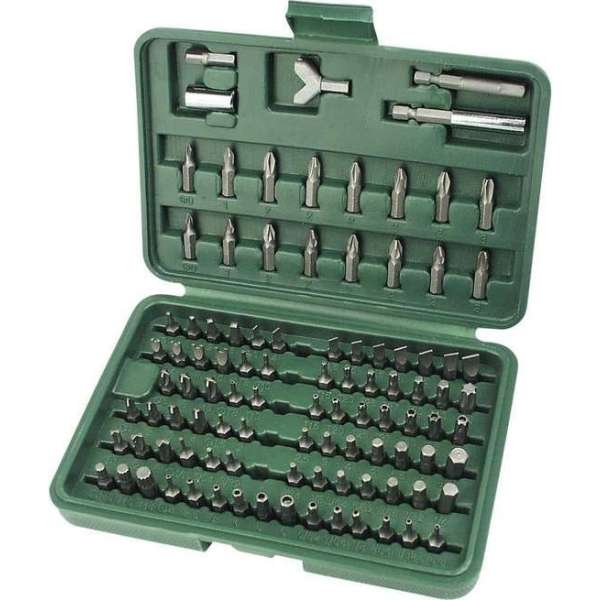 Topgear Complete Bit Set (100 Delig) Topgear Complete Bit Set (100 Delig)
