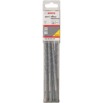 Bosch 2608585624 SDS-Plus Hamerboor Plus 5 - 2-snijder - 8 x 150 x 215mm (10st)