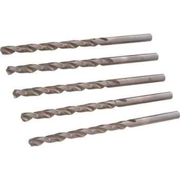 Silverline Lange Metaalboor Rolgewalst HSS-R - 6 x 139 mm. - 5 stuks