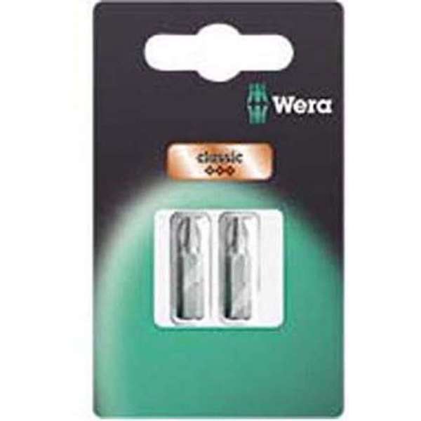 Wera Bits PH2x25mm per 2 stuks Wera Bits PH2x25mm per 2 stuks