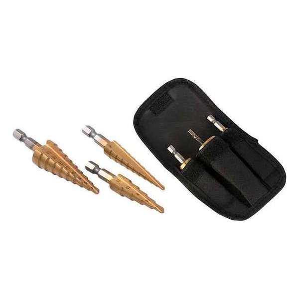 DW4Trading® Trapgatboren set van 3 stuks 3-20mm DW4Trading® Trapgatboren set van 3 stuks 3-20mm