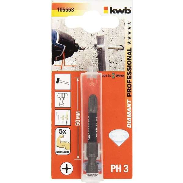 KWB Impactor bits voor extreme omstandigheden - 105553