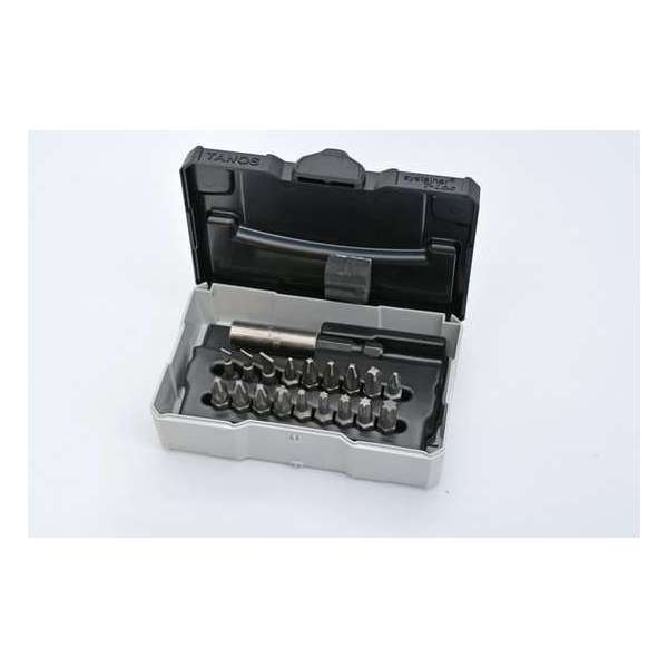 Wiha 19-delig Standard bits in micro systainer 40801 Wiha 19-delig Standard bits in micro systainer 40801